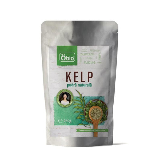 Kelp pulbere raw 250g OBIO - Obio - Superalimente si