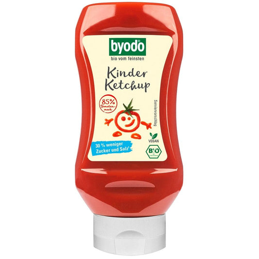 Ketchup bio pentru copii cu 80% tomate 300ml - Byodo -