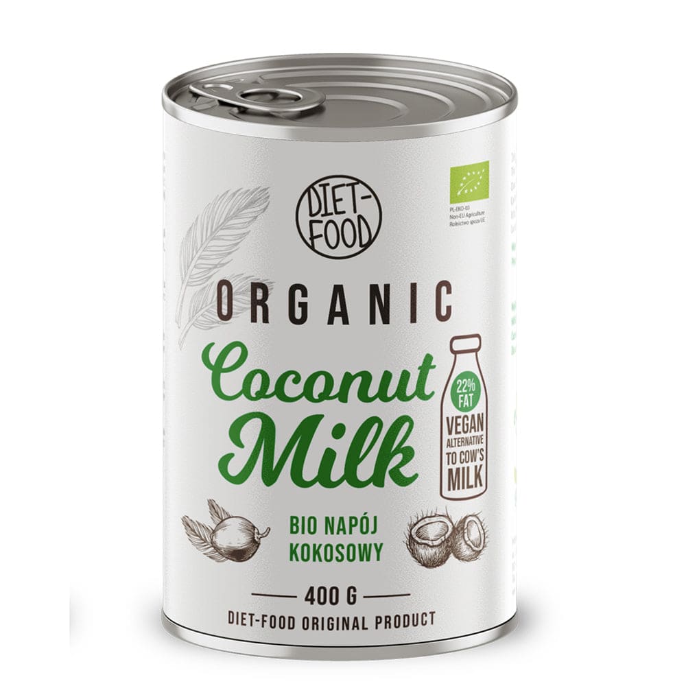 Lapte de cocos bio 22% grasime 400ml - Diet-Food