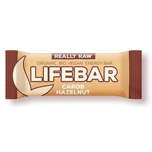 Lifebar baton cu alune si carob raw eco 47g - Lifebar -