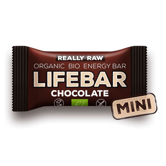 LIFEBAR baton cu ciocolata raw eco 25g - Lifebar - Batoane