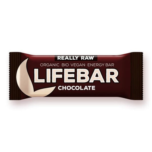 Lifebar baton cu ciocolata raw eco 47g - Lifebar - Batoane