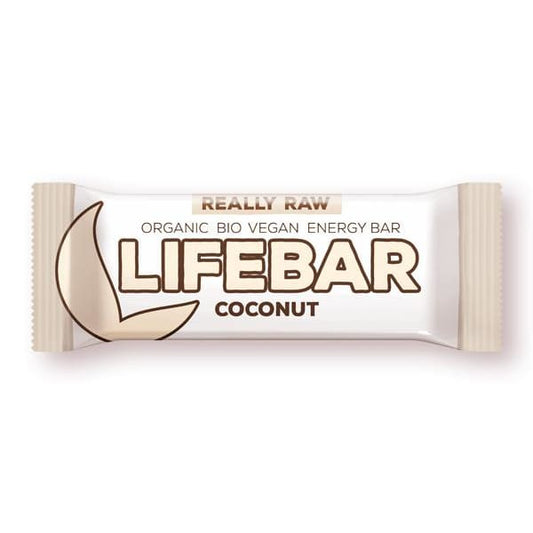 Lifebar baton cu cocos raw eco 47g - Lifebar - Batoane si
