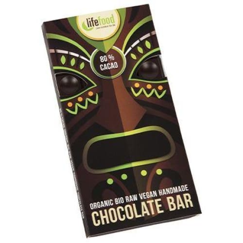 Lifefood ciocolata 80% cacao raw eco 70g - Lifefood -