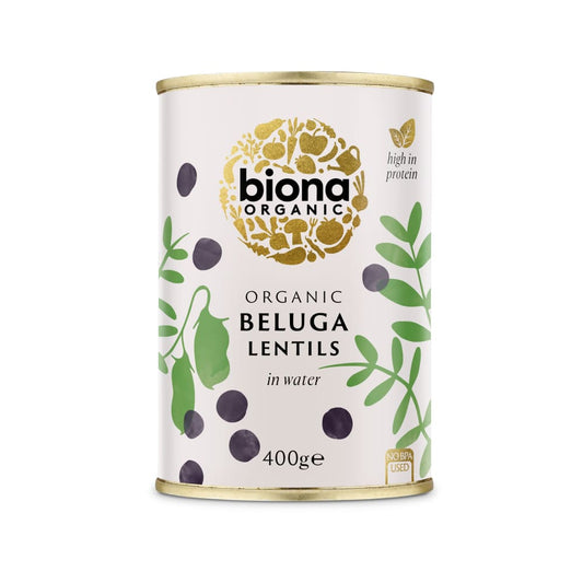 Linte neagra Beluga eco 400g Biona - Biona - Leguminoase