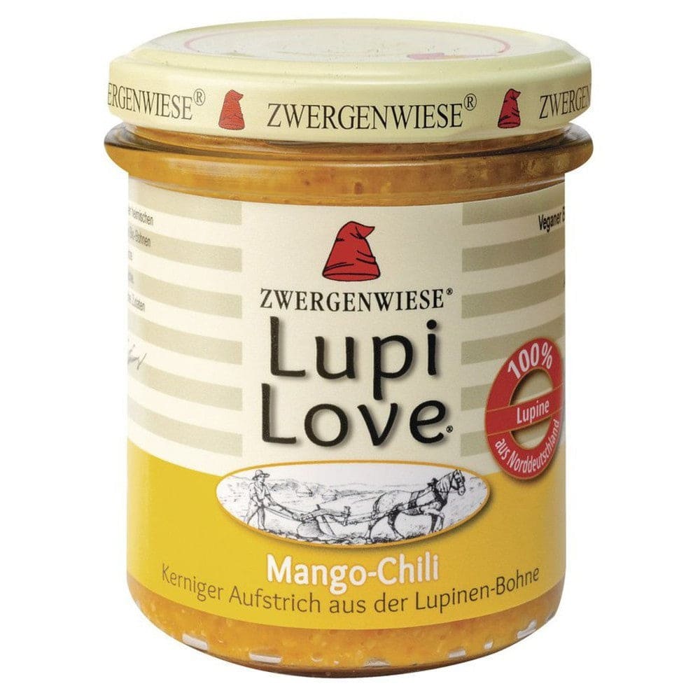 Lupi Love crema tartinabila din lupin cu mango si chilli