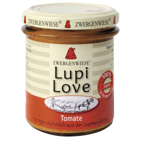 Lupi Love crema tartinabila din lupin si tomate 165g -