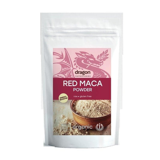 Maca rosie pudra raw eco 100g DS - Dragon Superfoods -