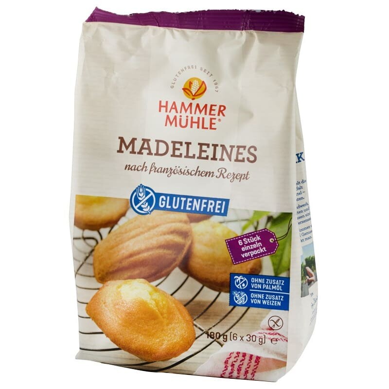 Madlene dupa o reteta frantuzeasca 180 g (6X30 g) HAMMER