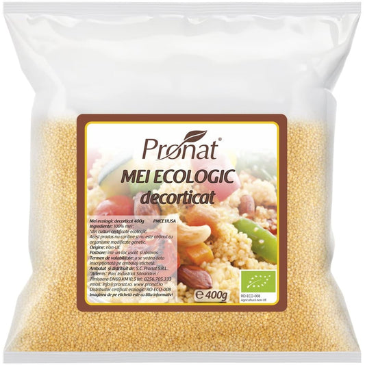 Mei Bio decorticat 400 g - Pronat Foil Pack - Cereale musli