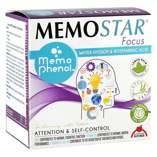 Memostar® Focus 30 pliculete Dieteticos Intersa - Dieteticos
