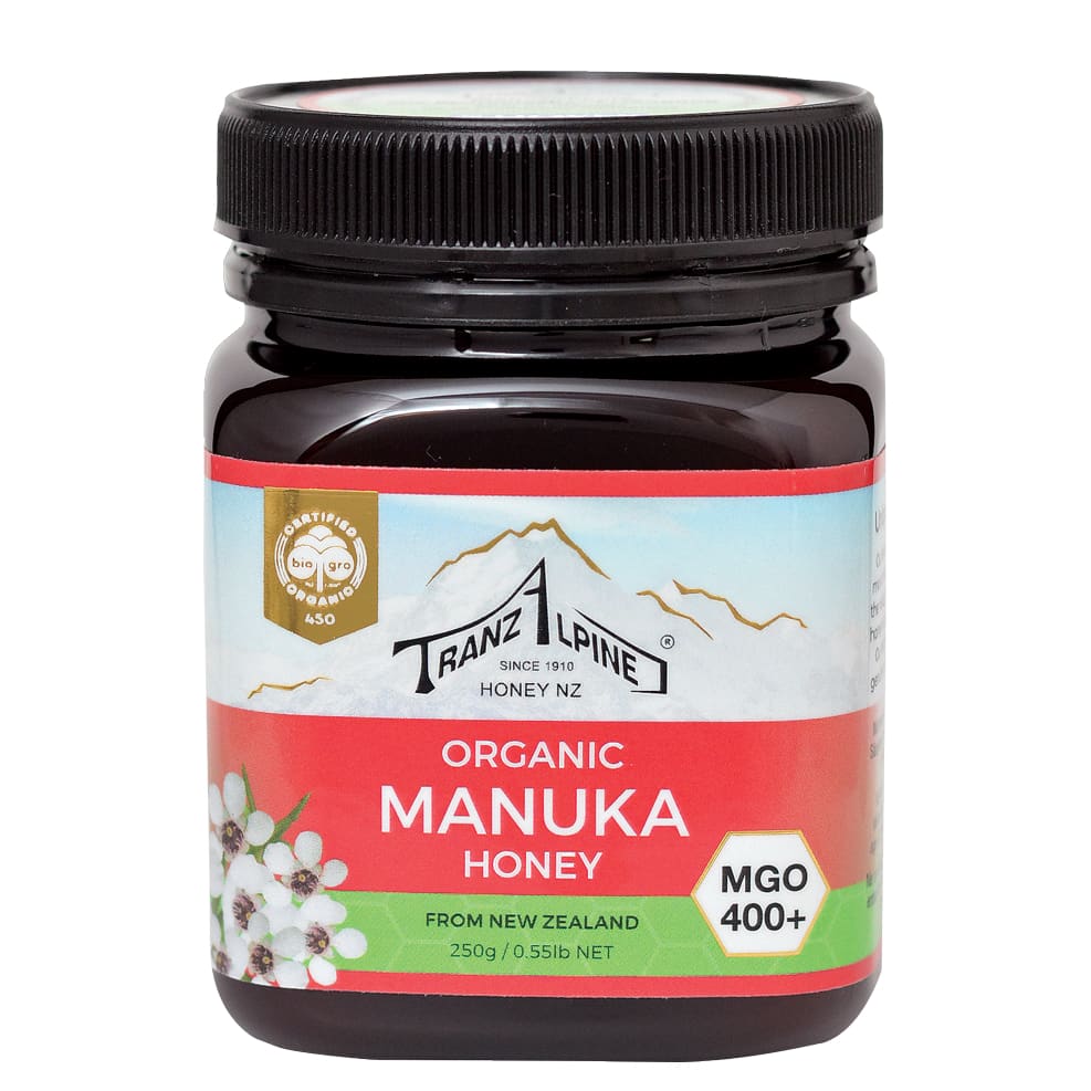 Miere de Manuka MGO 400 eco 250g TranzAlpine - Hoyer -