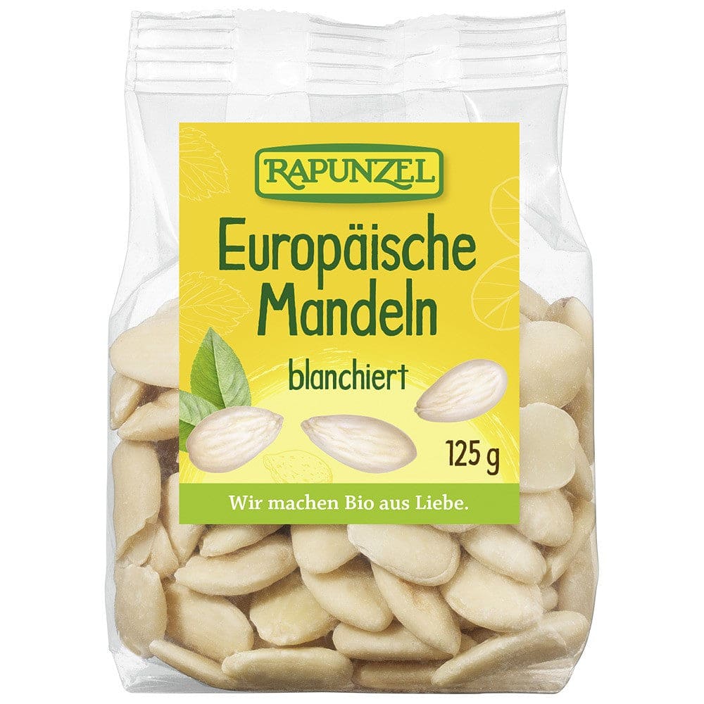 Migdale europene blansate 125g - Rapunzel - Nuci seminte si