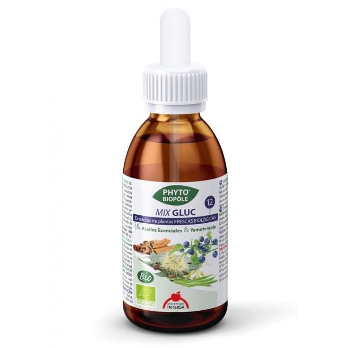 MIX BIO 12 DIN PLANTE METABOLISMUL GLUCOZEI-DIABET 50 ML