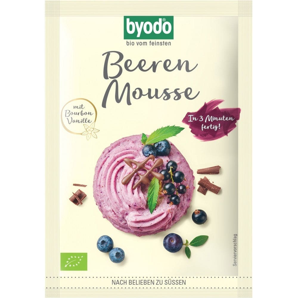 Mix pentru mousse cu fructe de padure 36g - Byodo - Altele
