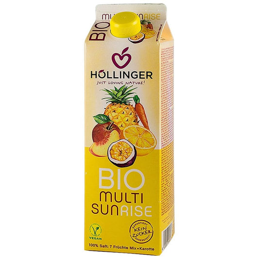 Multi Sunrise suc BIO din amestec de fructe 1L HOLLINGER -