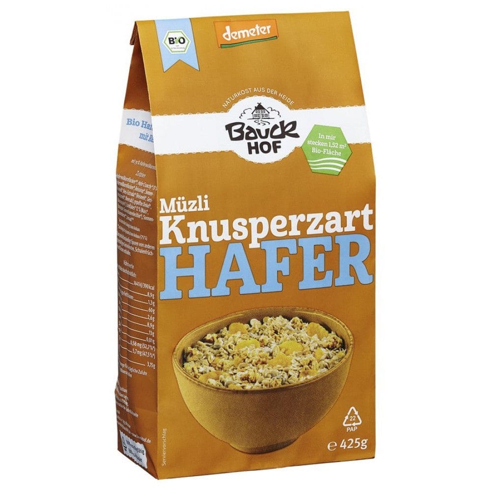 Musli crocant cu ovaz 425g - BauckHof - Cereale musli si