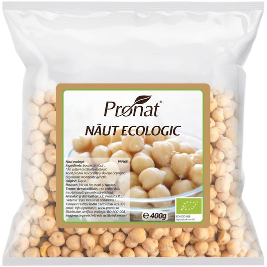 Naut Bio 400 g - Pronat Foil Pack - Leguminoase