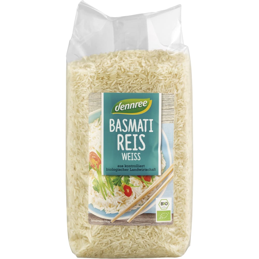 Orez basmati alb bio 1 kg Dennree - Dennree