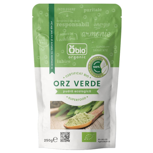 Orz verde pulbere eco 250g Obio - Obio - Cereale musli si