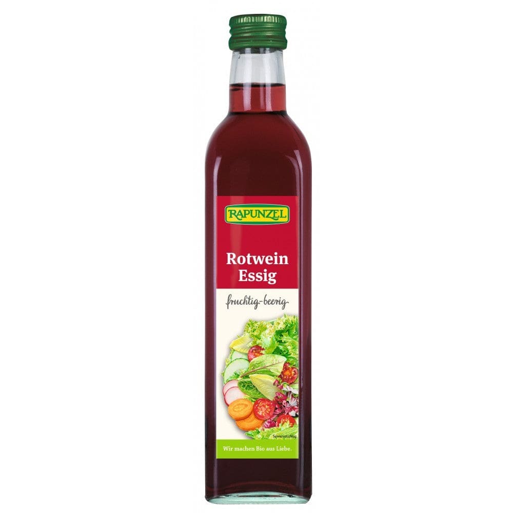 Otet bio din vin rosu 500ml - Rapunzel - Ulei si otet