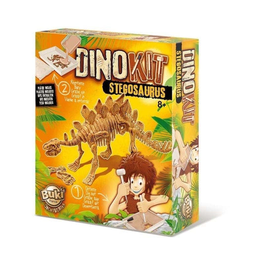 Paleontologie - Dino Kit - Stegosaurus - Buki France -