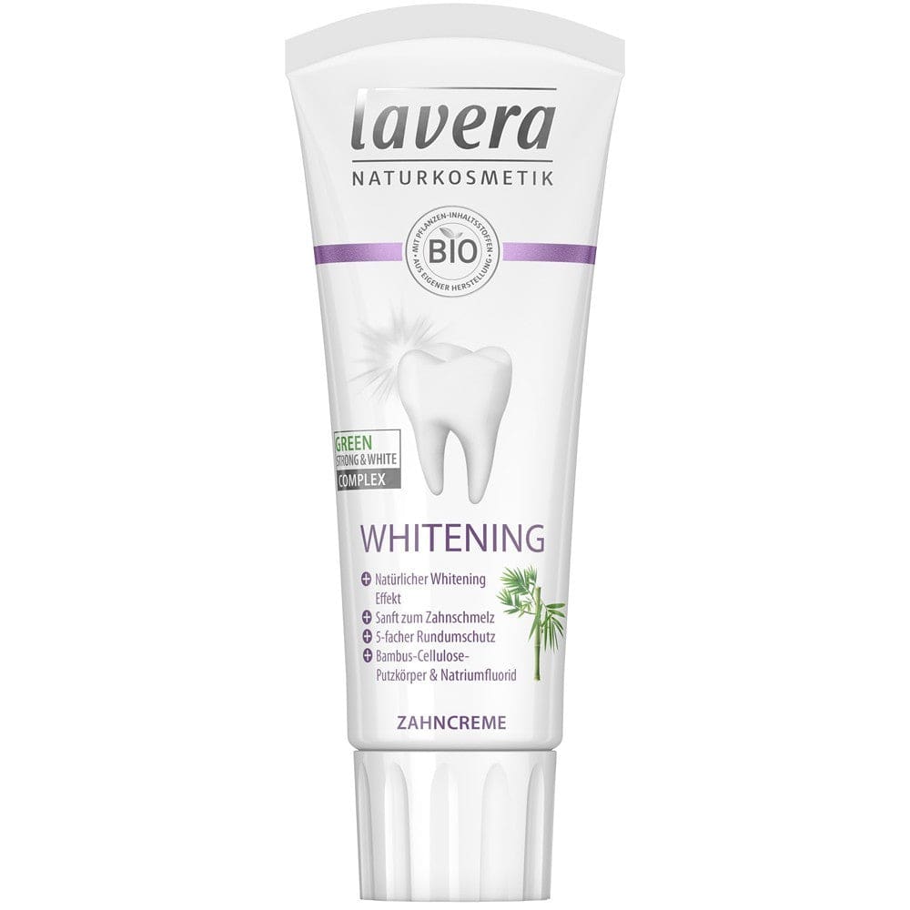 Pasta de dinti pentru albire cu fluor 75ml - Lavera -