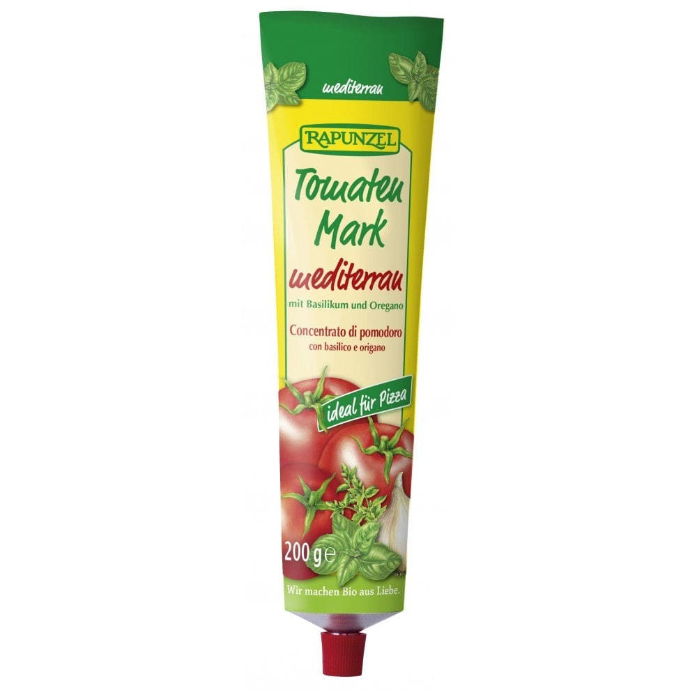 Pasta de tomate bio Mediteraneana in tub 200g - Rapunzel -
