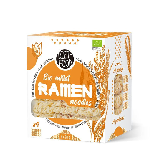 Paste Ramen Bio 100% mei 280g - Diet-Food - Paste Fainoase