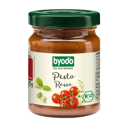 Pesto rosso fara gluten 125g - Byodo