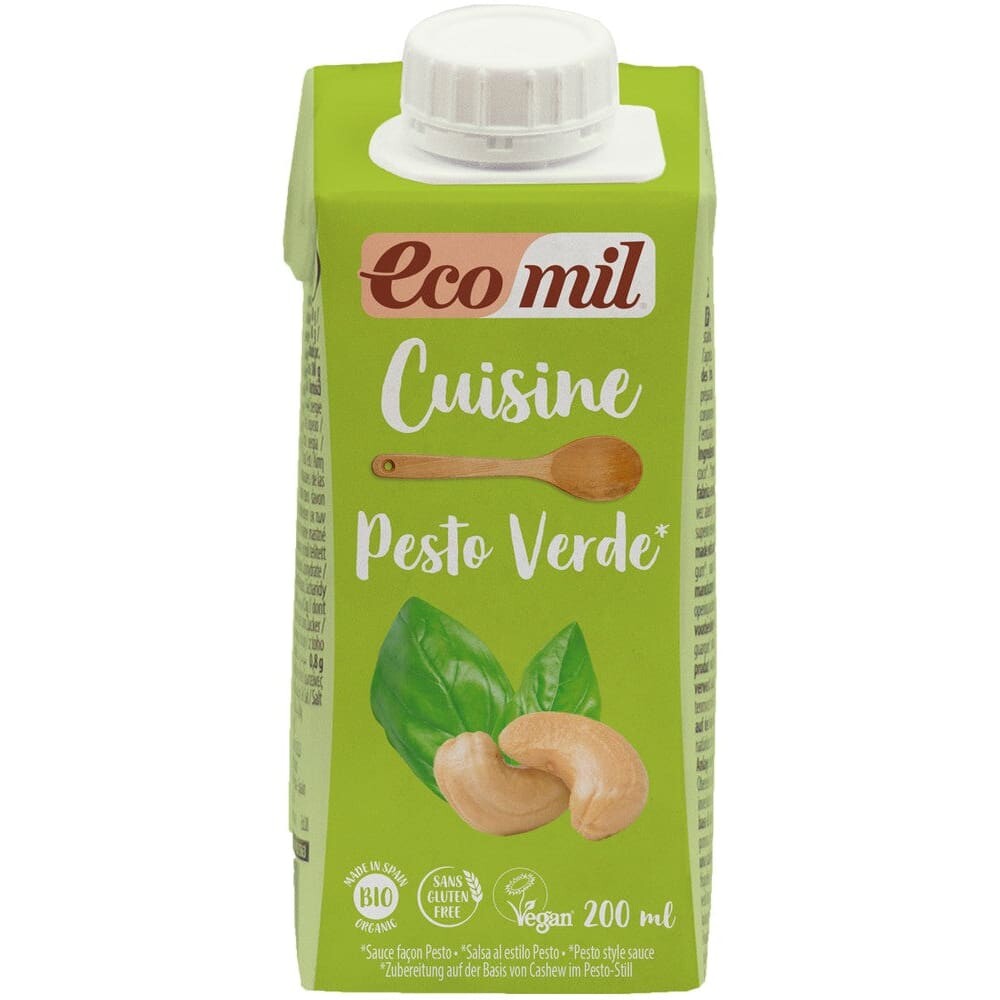 Pesto verde bio 200 ml Ecomil Cuisine - Ecomil