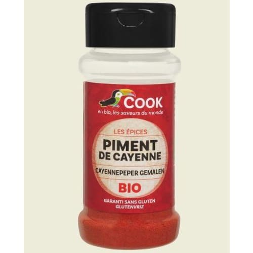 Piper Cayenne bio 40g Cook - Cook - Mirodenii