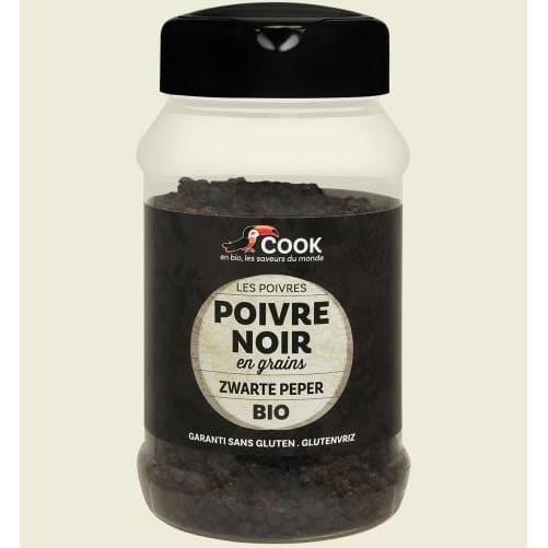 Piper negru boabe bio 200g Cook - Cook - Mirodenii