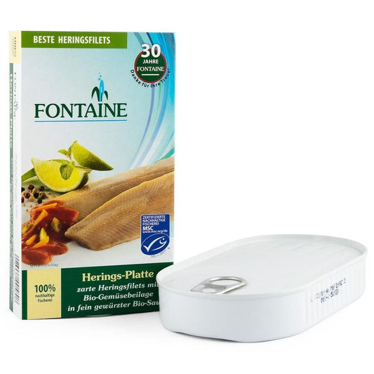 Platou de hering cu adaos de legume 200g Fontaine