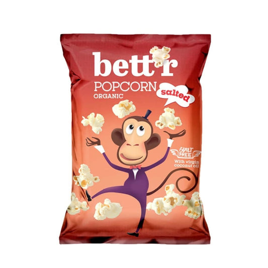 Popcorn cu sare bio 60g Bettr - Bettr - Altele