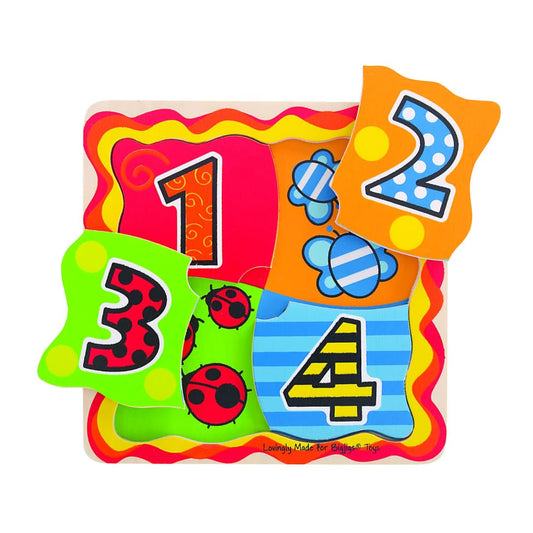 Primul meu puzzle - numere - BigJigs - Toate jucariile