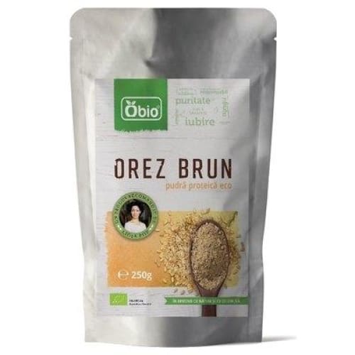 Proteina din orez premium eco 250g Obio - Obio - Altele