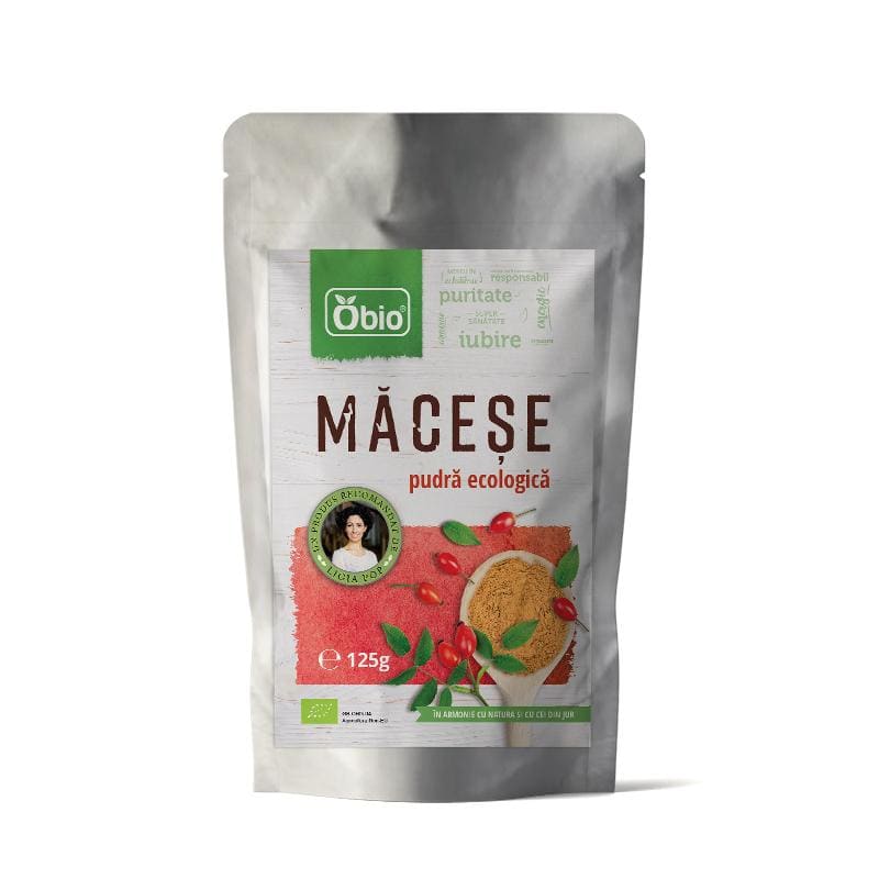 Pulbere de macese eco 125g Obio - Obio - Superalimente si