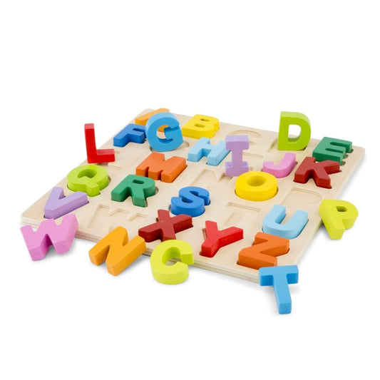 Puzzle Alfabet Litere Mari - New Classic Toys - Cadouri