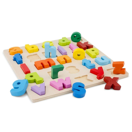 Puzzle Alfabet Litere Mici - New Classic Toys - Cadouri