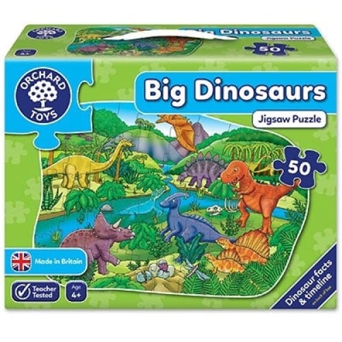 Puzzle de podea Dinozauri (50 piese) BIG DINOSAURS - Orchard