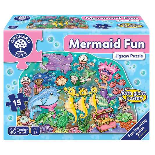 Puzzle de podea Distractia Sirenelor - Mermaid Fun puzzle -