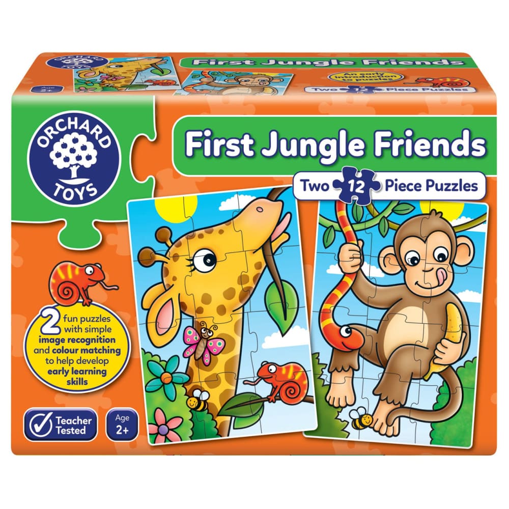 Puzzle Primii Prieteni din Jungla - First jungle friends -