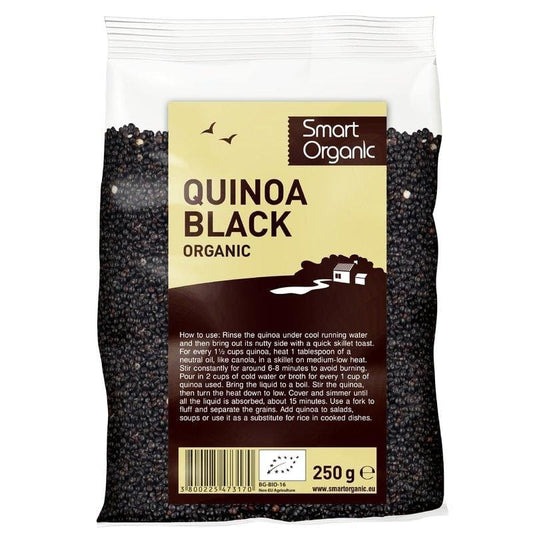 Quinoa neagra eco 250g Smart Organic - Smart Organic -