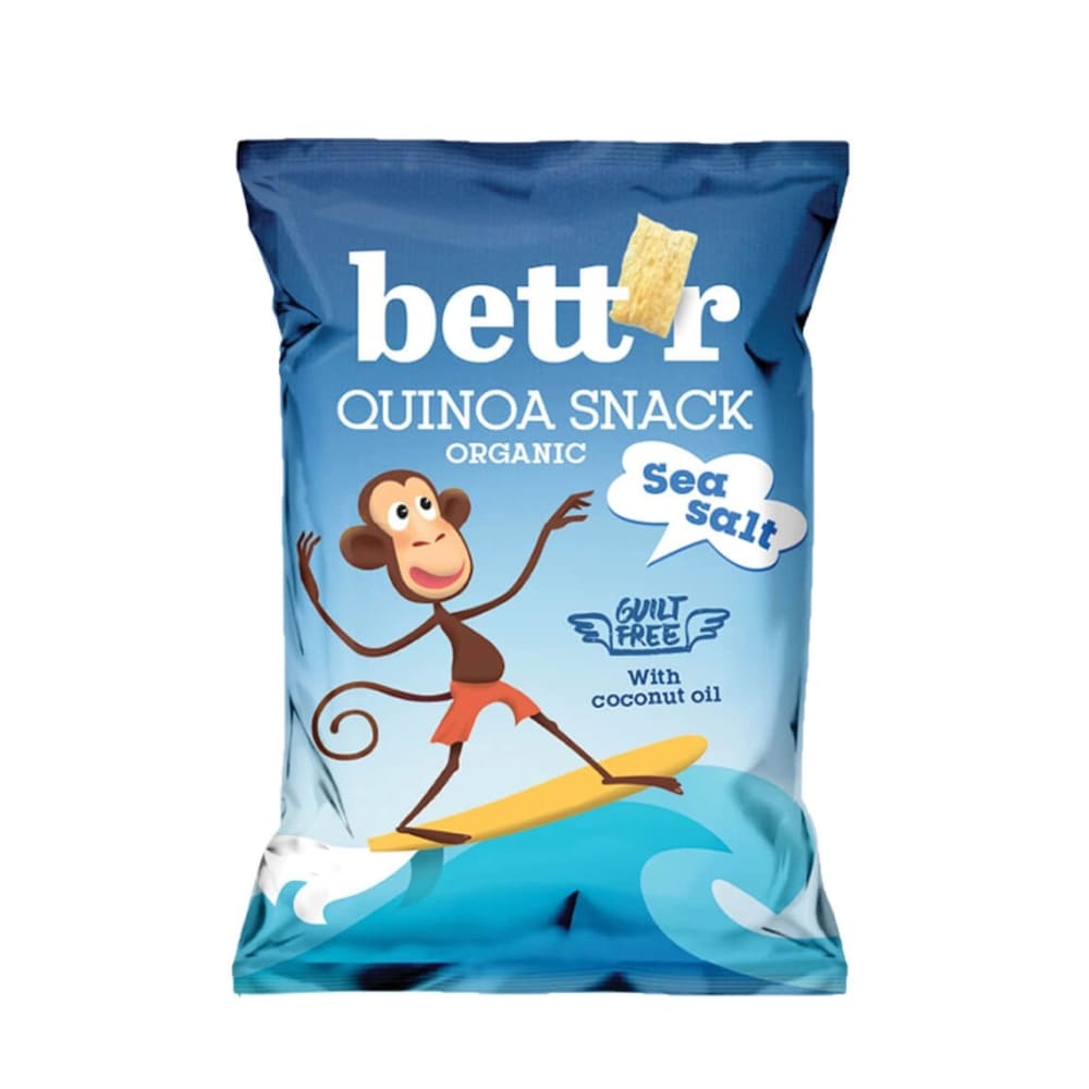 Quinoa snack cu sare bio 50g Bettr - Bettr - Cereale musli