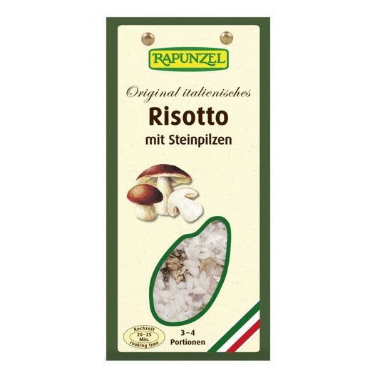 Risotto Italian original cu ciuperci 250g - Rapunzel - Orez
