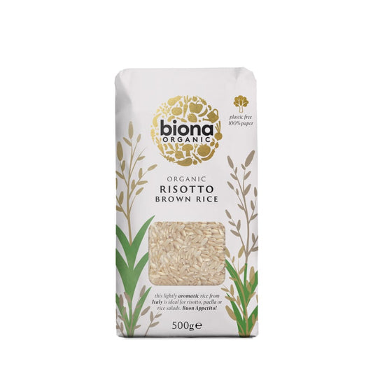 Risotto orez brun eco 500g Biona - Biona - Orez gris malai