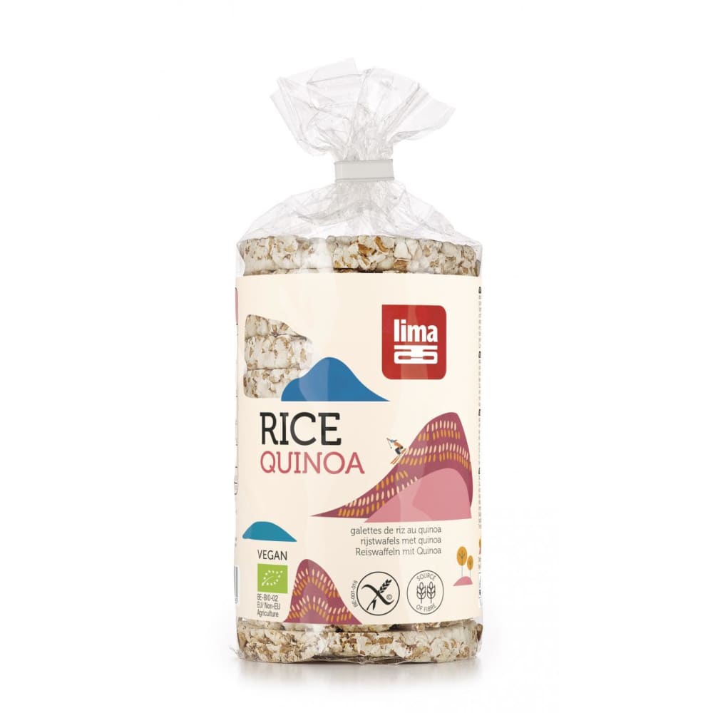 Rondele de orez expandat cu quinoa eco 100g Lima - Lima -