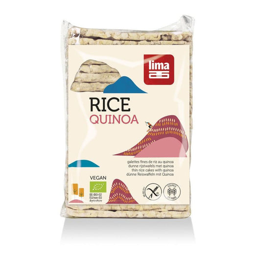Rondele de orez expandat cu quinoa eco 130g Lima - Lima -