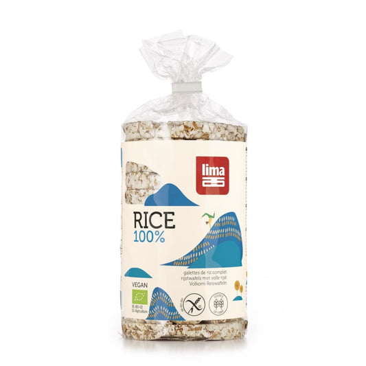 Rondele de orez expandat cu sare LIMA eco 100g Lima - Lima -